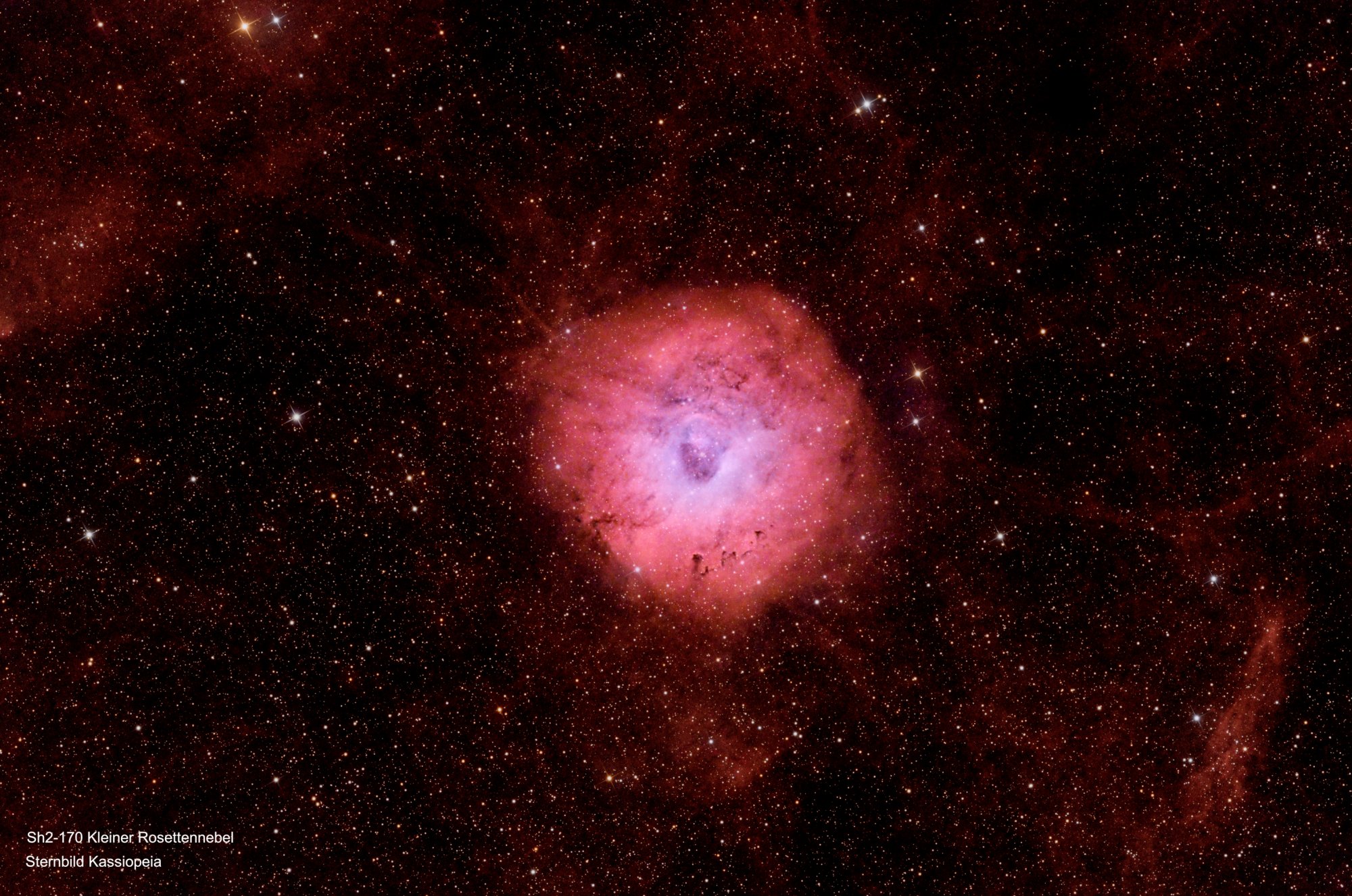 Sh2-170 Kleiner Rosettennebel